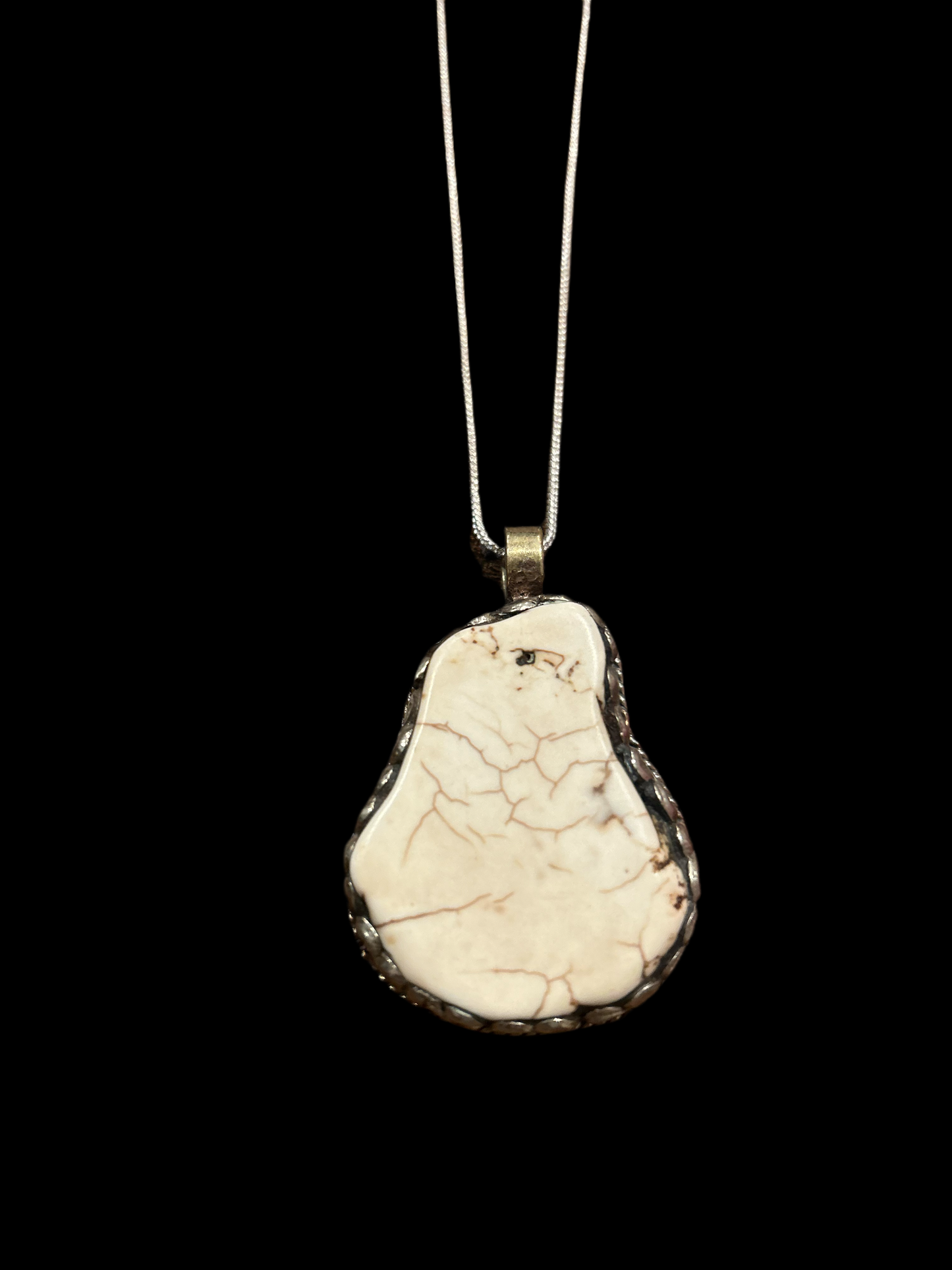 Wild horse jasper pendant