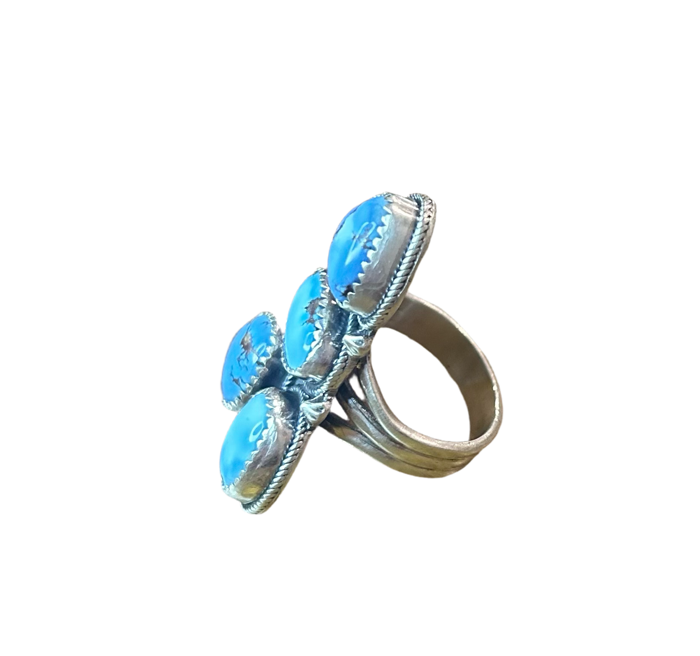 Golden Hills Turquoise Native Made Ring