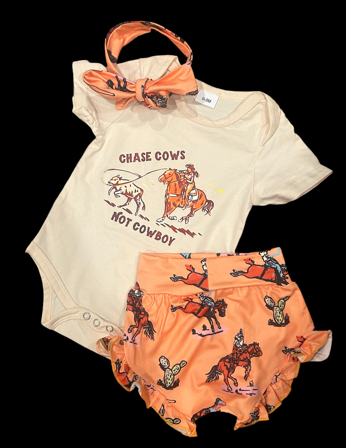 “Chase Cows” girls set