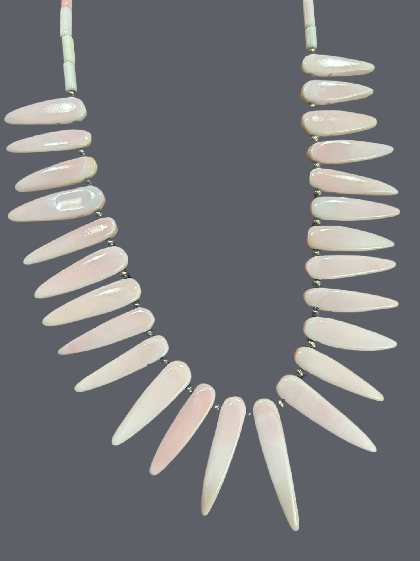 Killer pink conch Necklace