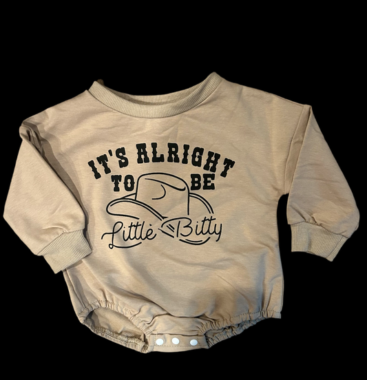 “Litty Bitty” Baby Onesie