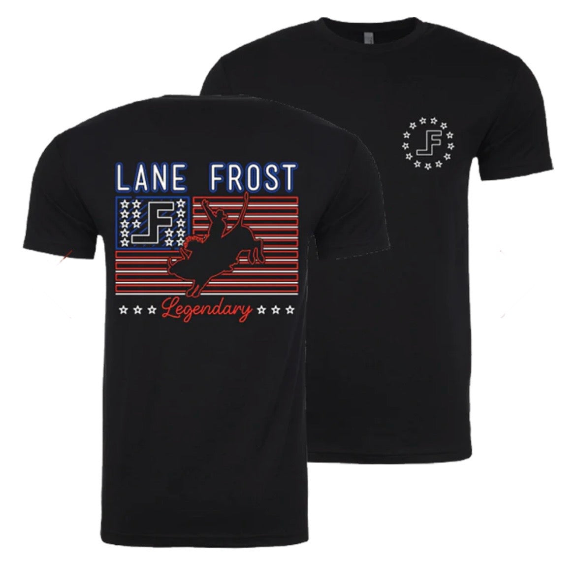 Lane Frost “Neon Patriot” Tee