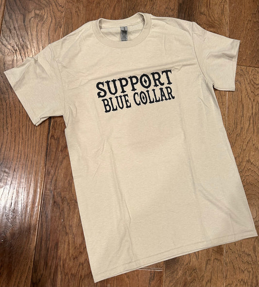 Support blue collar T-Shirt