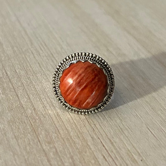 Round Red Spiny oyster ring