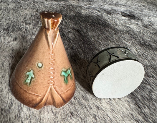 Teepee & Drum salt & pepper shaker