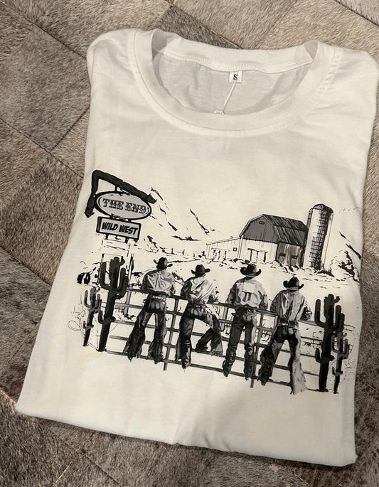 “The End-Wild West” T-Shirt