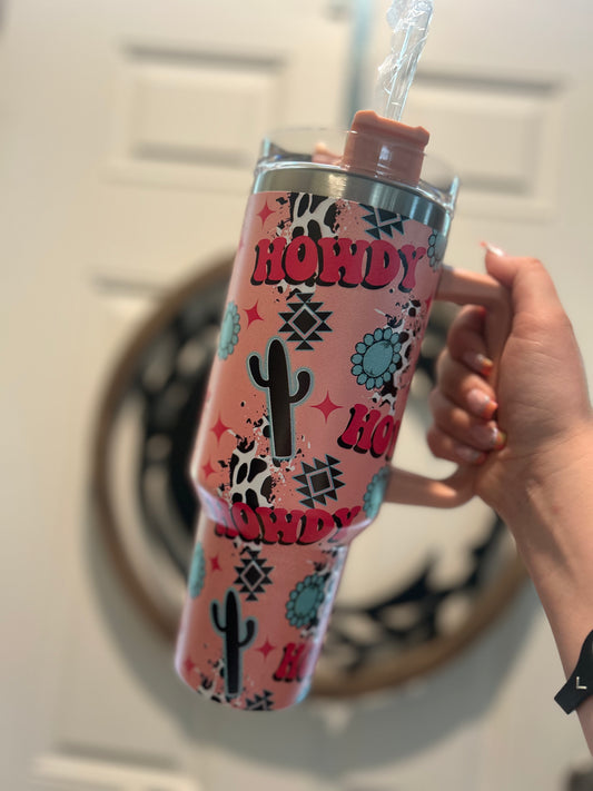 “Punchy Gal” 40oz Tumbler