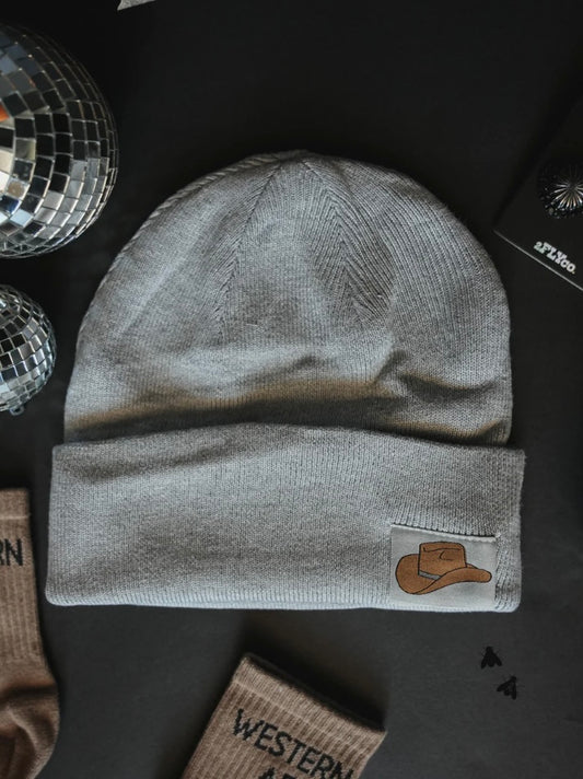 Silver Belly Beanie