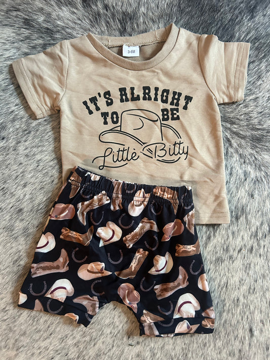 “Little Bitty” boys outfit