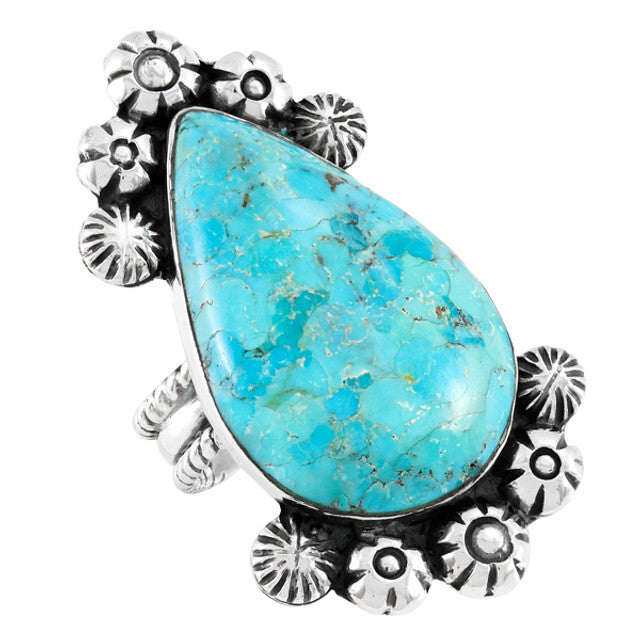 Bad & Bougie Turquoise Ring Sterling Silver